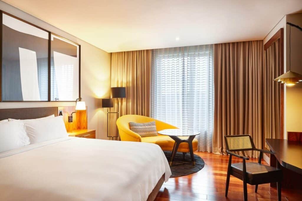 Quarto do JW Marriott Hotel Sao Paulo