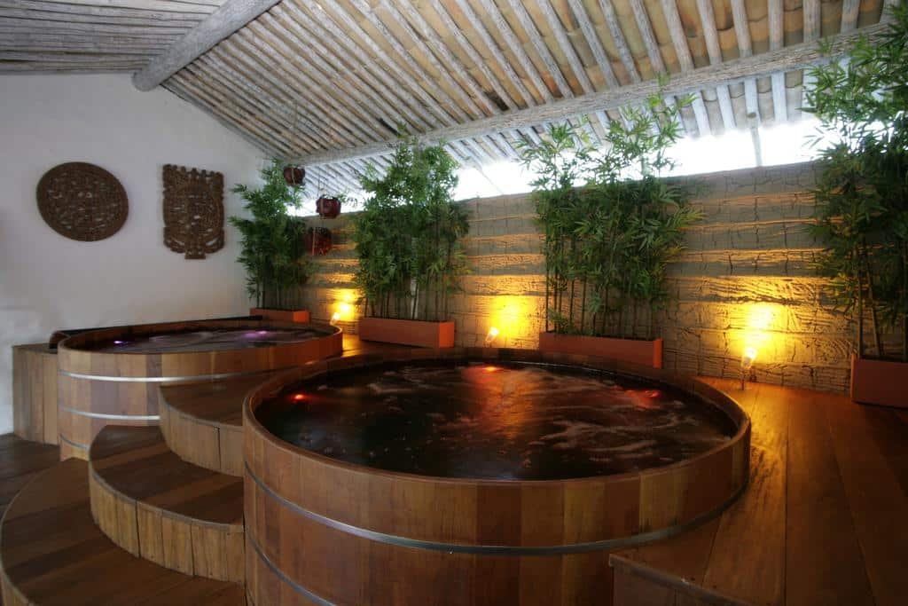 ofurô da Pousada Bendito Seja