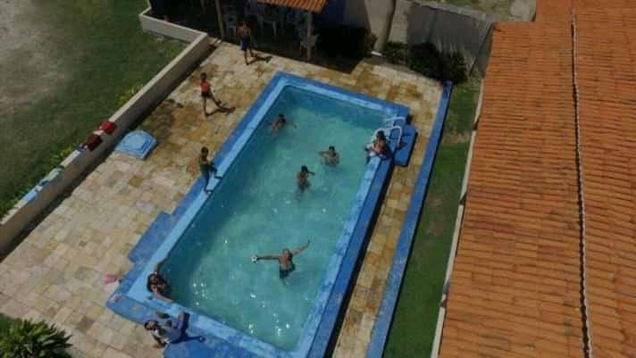 Piscina da Pousada dos pássaros em Luís Correia.