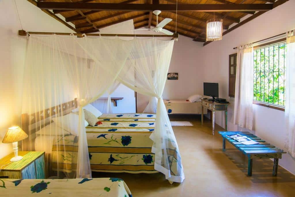 quarto da Pousada do Bosque em Trancoso