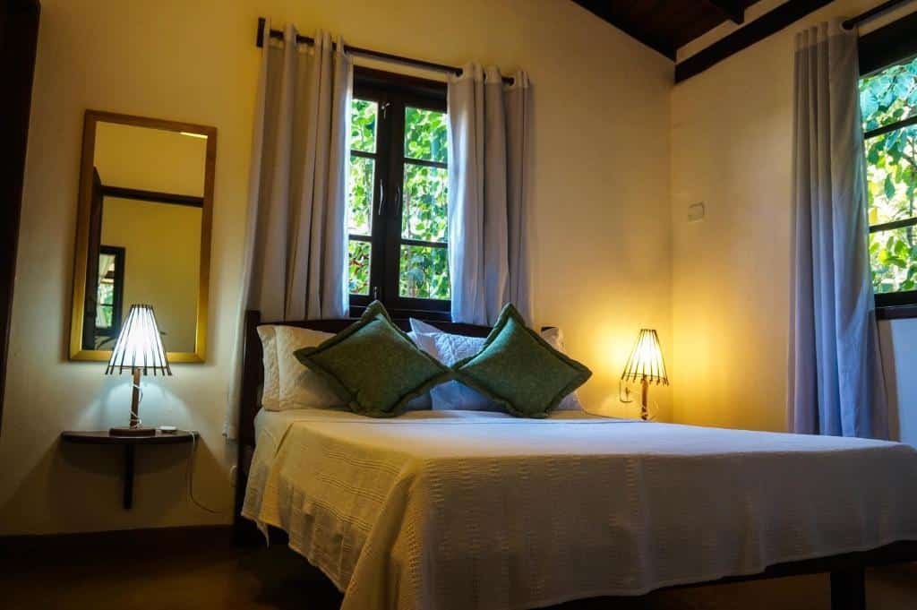 quarto da Pousada Samambaia em Trancoso