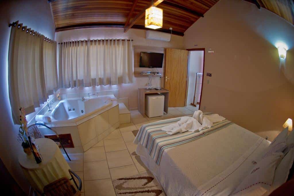 Uma das pousadas em São Bento do Sapucaí