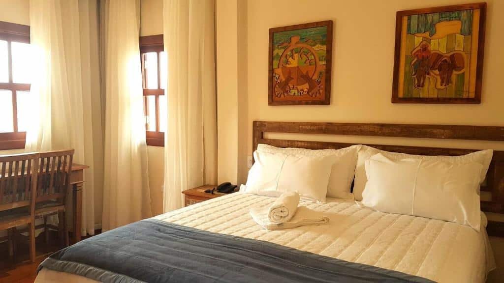 Vista do quarto Pousada Aldeia Manacás.