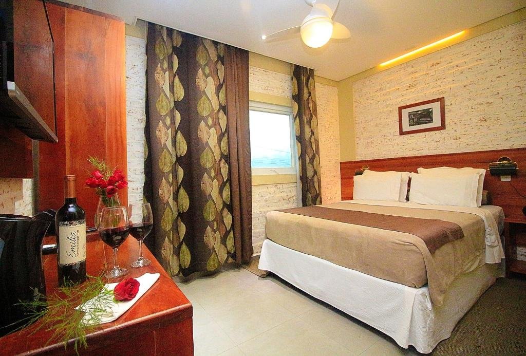 quarto do Hotel Villa Lobos