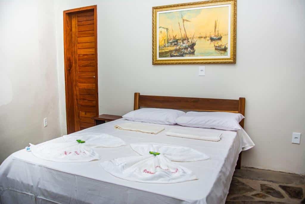 Quarto da Pousada Porto das Barcas.