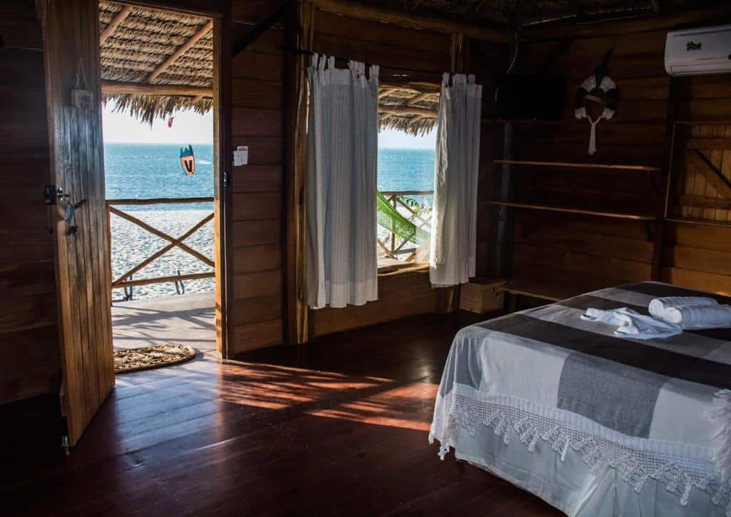 Vista do quarto da Pousada BGK. 