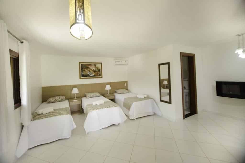 quarto da Pousada Recomeço da Paz